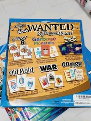 5 Pack Regal Games Card Games for Kids – Go Fish, Crazy 8’s, Old Maid, Slap Jack