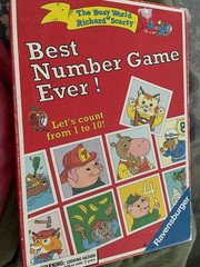 Ravensburger Richard Scarry Best Number Game Ever 1996 pre-school+