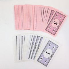 1998 Monopoly Deluxe Edition Replacement Parts Play Money Cash Paper Money
