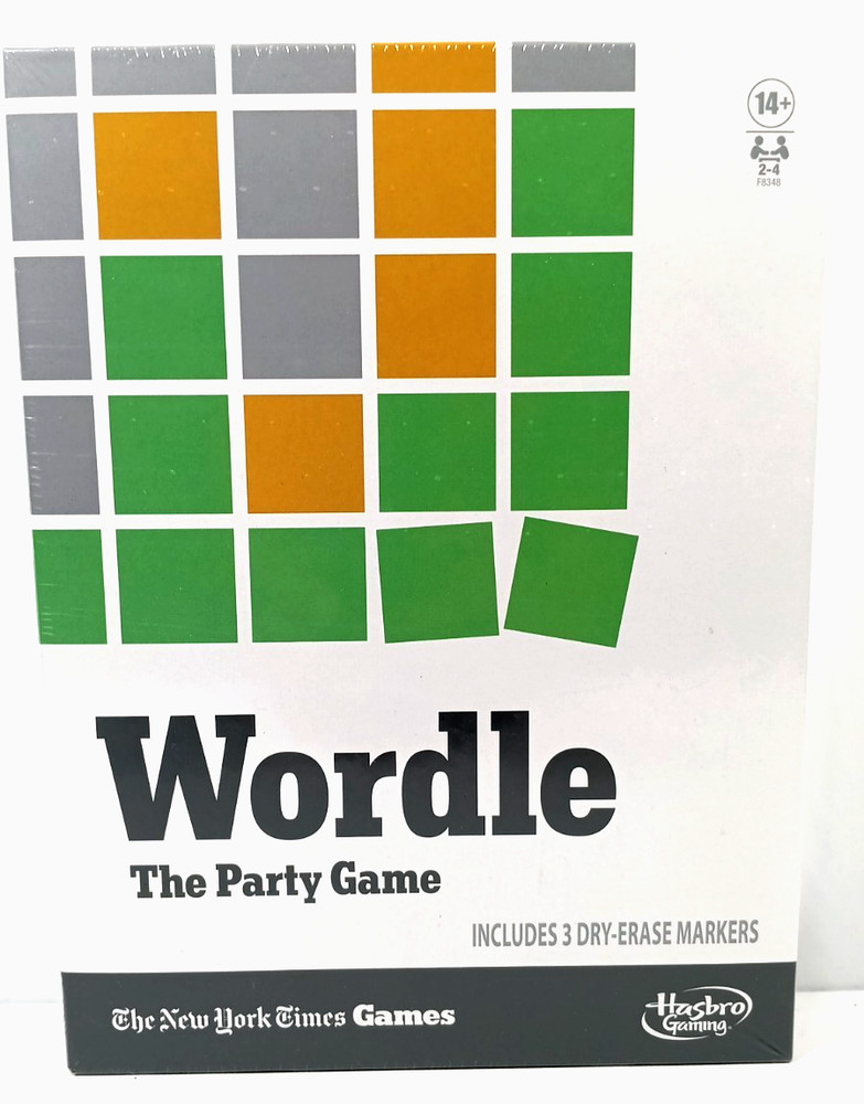 WORDLE The Party Game Table Top Game Board Hasbro New & Sealed 2022