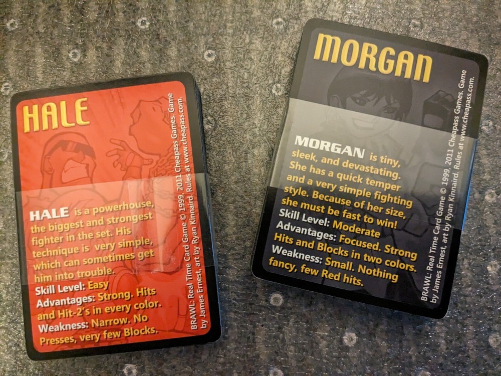Greater Than Games Brawl – Morgan and Hale Decks NEW