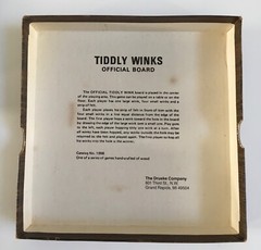 Vintage Tiddly Winks The Drueke Co. No 1998 American Walnut Wood NEW & SEALED