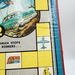 Vintage 1954 Calling Superman Board Game by Transogram Board ONLY