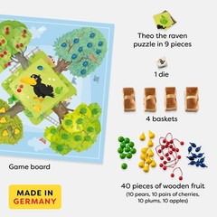 Orchard Game – A Classic Cooperative Introduction to Board Games for Ages 3 a…
