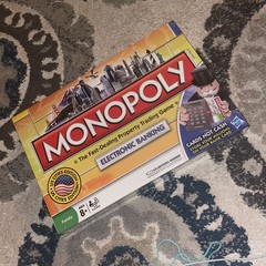 2009 Monopoly Electronic Banking Board Game US Cities Edition Hasbro NEW SEALED