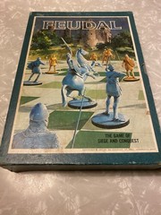 Feudal 3M Vintage 1967 Bookshelf Board Game Seige and Conquest-Missing 1 Piece