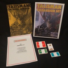 Talisman 2nd Edition Game THE EXPANSION 100% Complete & EXC (NO POSTER)