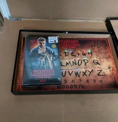 Hasbro Stranger Things Ouija Board Game Complete + Season 1 DVD Unopened +Poster
