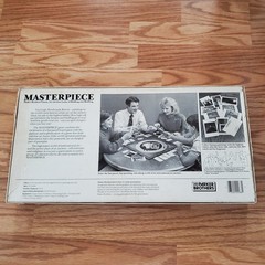 Vintage 1987 Masterpiece The Art Auction Board Game Parker Bros. 100% Complete