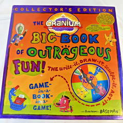 Cranium Big Book of Outrageous Fun Collector’s Edition Baseman Game Activity Bk