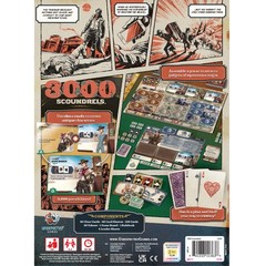 Unexpected Games 3,000 Scoundrels Board Game ASM UG03
