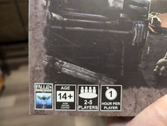 FALLEN LAND A Post-Apocalyptic Board Game 100% COMPLETE 2016