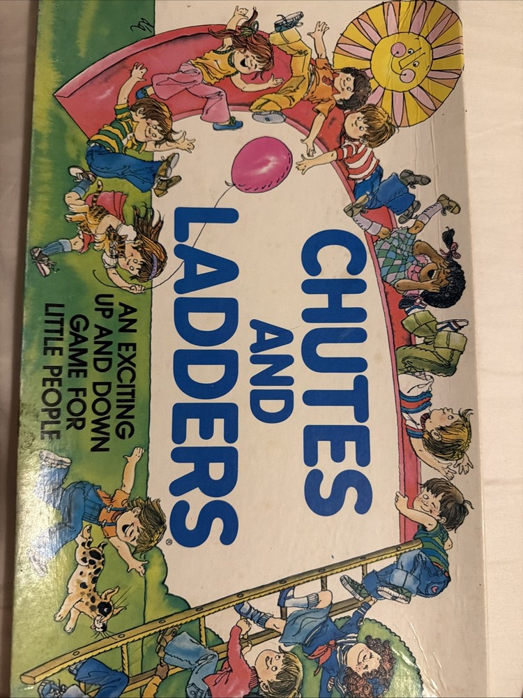 Vintage 1979 Chutes and Ladders Board Game ~ 100% Complete