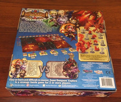 Super Dungeon Explore Core Set Complete Sealed Miniatures Unpunched Box Damage