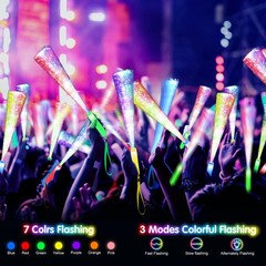 Glow Fiber Optic Sticks 200PCS LED Light Wands Party Supplies SHQDD Dark Favors