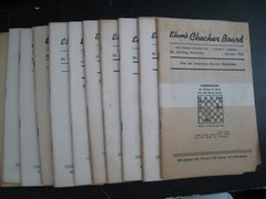 1954 Vol.8 #1-6-8-12 Elam’s Checkerboard Checkers Magazines Mt. Sterling Kentuck