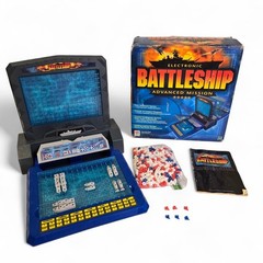 Electronic Battleship Advanced Mission 2000 Hasbro **WORKS / COMPLETE**