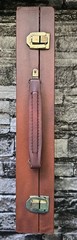 Vtg Rummikub Tile Game Set Complete Brown Faux Leather Case 4 Plastic Racks