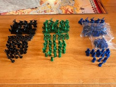 Conquest of the Empire Board Game Eagle Games Version 2005 Nearly Complete Figs