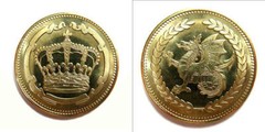 75 Realm Coins Fantasy Coins Game Real Metal Tokens Board Games Cosplay RPG LARP