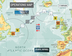 Compass Games Atlantic Sentinels: North Atlantic Convoy Escort, 1942-43