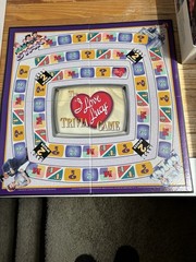 I Love Lucy Trivia Game! Still In Original Box. Hard To find. Board Is Split