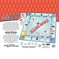 Late For The Sky University Of Illinois Illini Board Game Campus Property