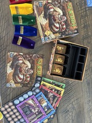 Arcane Wonders Sheriff of Nottingham Board Game 2014, New Complete Open Box