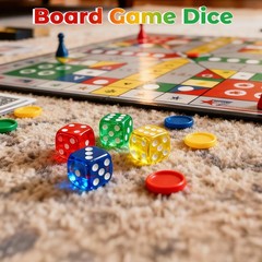 50 Pieces 14mm Dice Set Six Sided D6 Assorted Colors for Board Games
