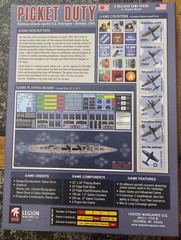 Picket Duty Board Game. Solitaire. Pristine!