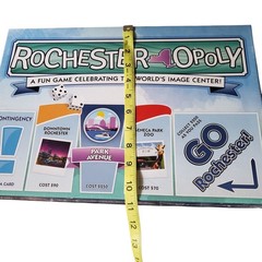 Late for the Sky: Rochester NY – Opoly Monopoly Board Game NEW IN SEALED BOX!!