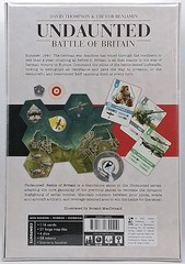 New Undaunted Battle of Britain Board Game Cards David Thompson Osprey Games WW2
