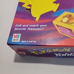Pokemon Yahtzee Jr Vintage 1999 Milton Bradley Hasbro Nintendo Gotta Catch Em