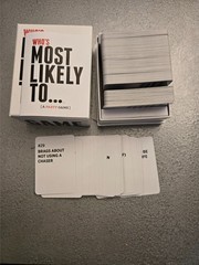 Who’s Most Likely To… A Party Game Brand Gently Used, Complete