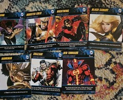 DC COMICS Deck-Building Game Heroes Unite Cryptozoic Cards Super Villains 2013