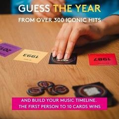 Party Card Game 300 Music Hits 2-10 Players QR Code App Trivia Fun Family Night