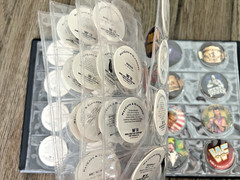 WWF Wrestling 53 Different MATCAPS & SLAMMERS POGS 1995 Titan Sports WWE in Book