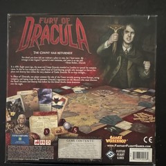 Fantasy Flight Games Fury of Dracula Board Game 2-5 Players 14+ Horror 2010