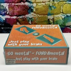 GO mental FUNDAmental Educational Question Game Ages 8+ Play With Your Brain NEW