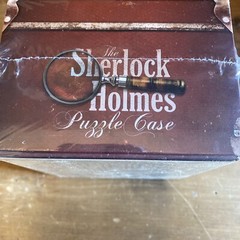 New Sterling Innovation Sherlock Holmes Puzzle Case Detective Game Sealed