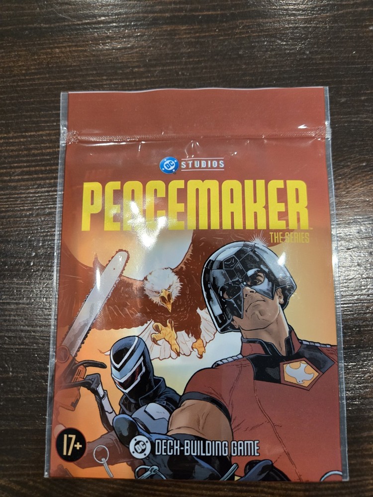 DC Studios Peacemaker: The Series Deck-Building Card Game 1+ Players 17+