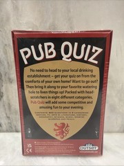 Pub Quiz The Red Lion Edition Trivia Game Outset NEW