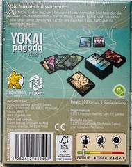 Yokai Pagoda Strawman Games Family Game Card Game Laying Game Kids Game