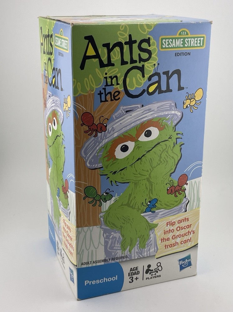 Ants in the Can Sesame Street Edition Oscar the Grouch Game *See Description*