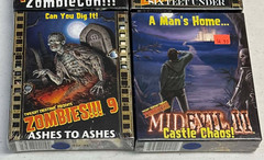 Twilight Creations Zombies!!! Lot B – Midevil 2, Zombies 3, 6, & 9, SEALED! 2006