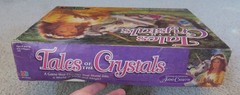 1993 Tales Of The Crystals Board Game Fantasy Milton Bradley – Not Compete/Read