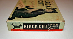 Vintage 1940s Parkers Brothers The Black Cat Fortune Telling Game Complete (B3)