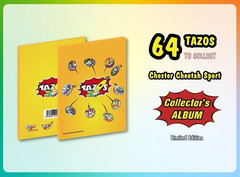 Chester Cheetah Sport Tazos (Complete 64/64) + Album (See the photos)