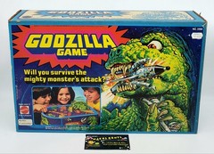 Vintage Rare 1978 Mattell Godzilla Game In Original Box #2356 – READ!