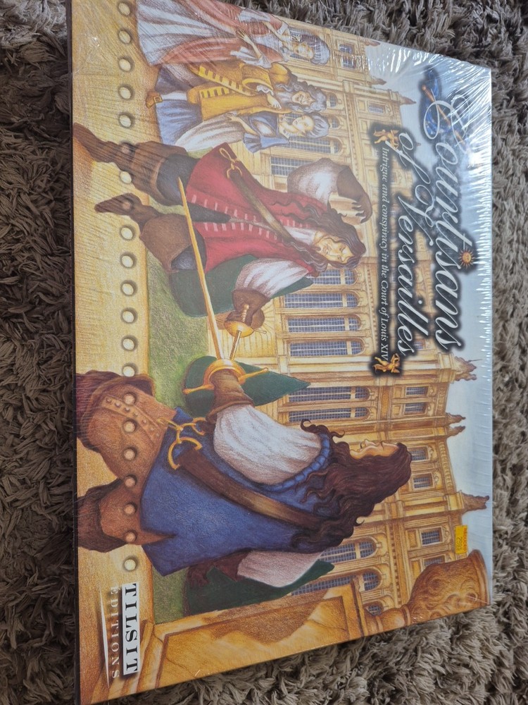 Courtisans of Versailles Game Tilsit Editions New Factory Sealed Unpunched